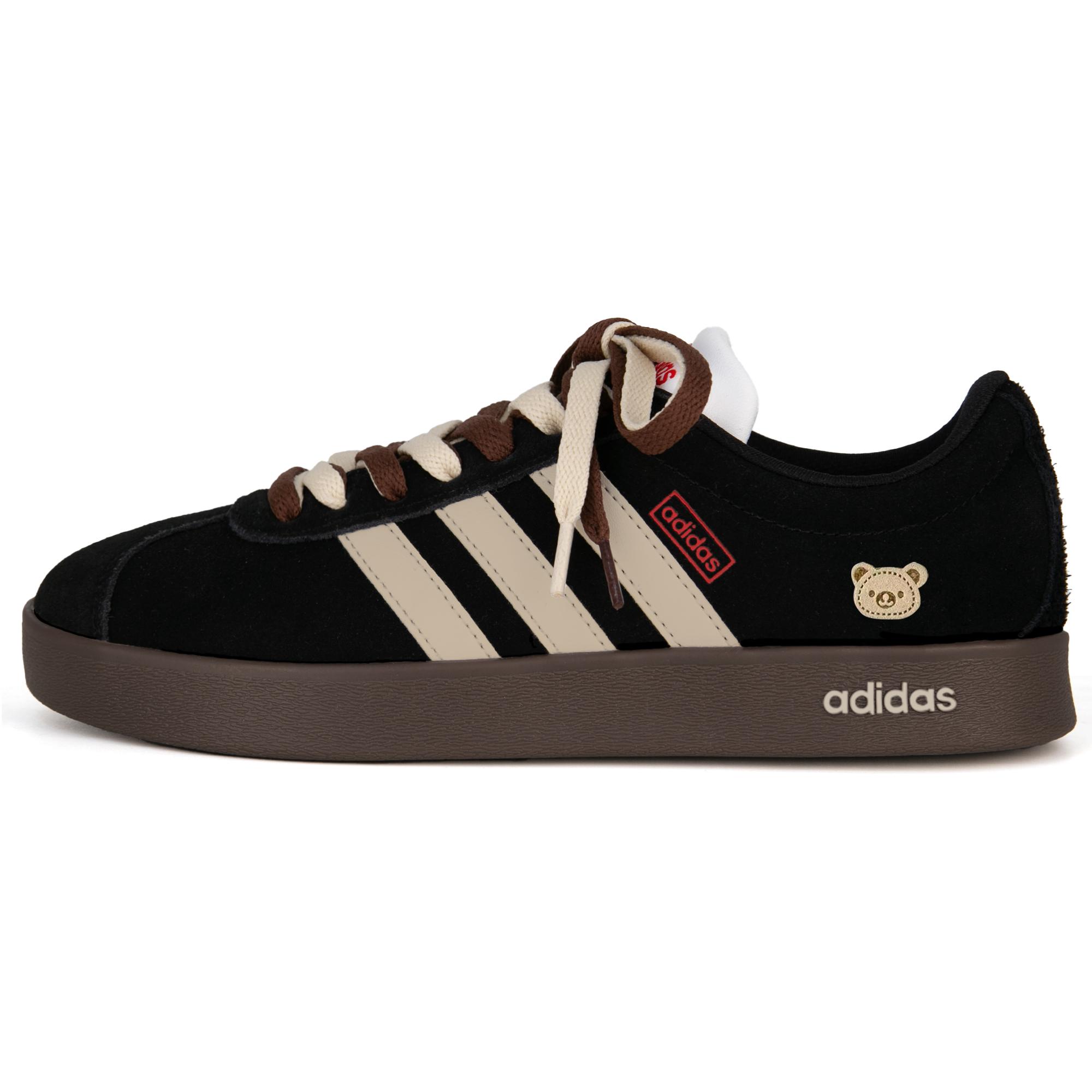 

Adidas VL COURT 2.0 Suede Cocoa, Classic Abrasion Resistant Abrasion Resistant Low top Skateboard Shoes Unisex JS3004(Team1664-) 36