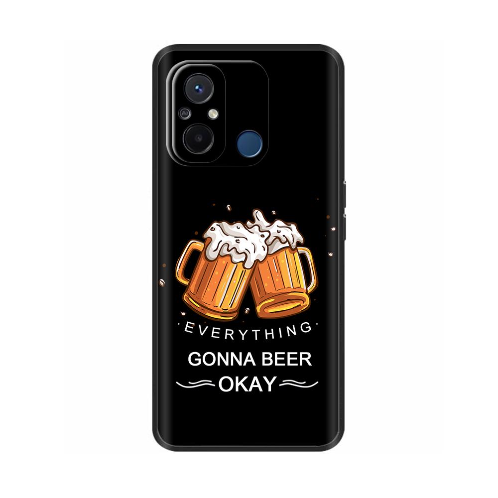 For Redmi 12C Case Redmi12C Cover Soft Smooth Liquid Silicone Cartoon Phone Case For Xiaomi Redmi 12C Cover 12 C Fundas Coque