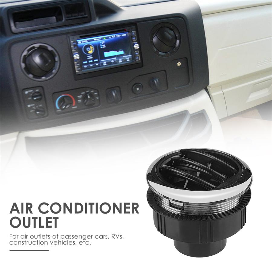 2pcs 75mm Round A/C Air Conditioning Outlet Vent For Car Truck Boat Yacht RV Bus