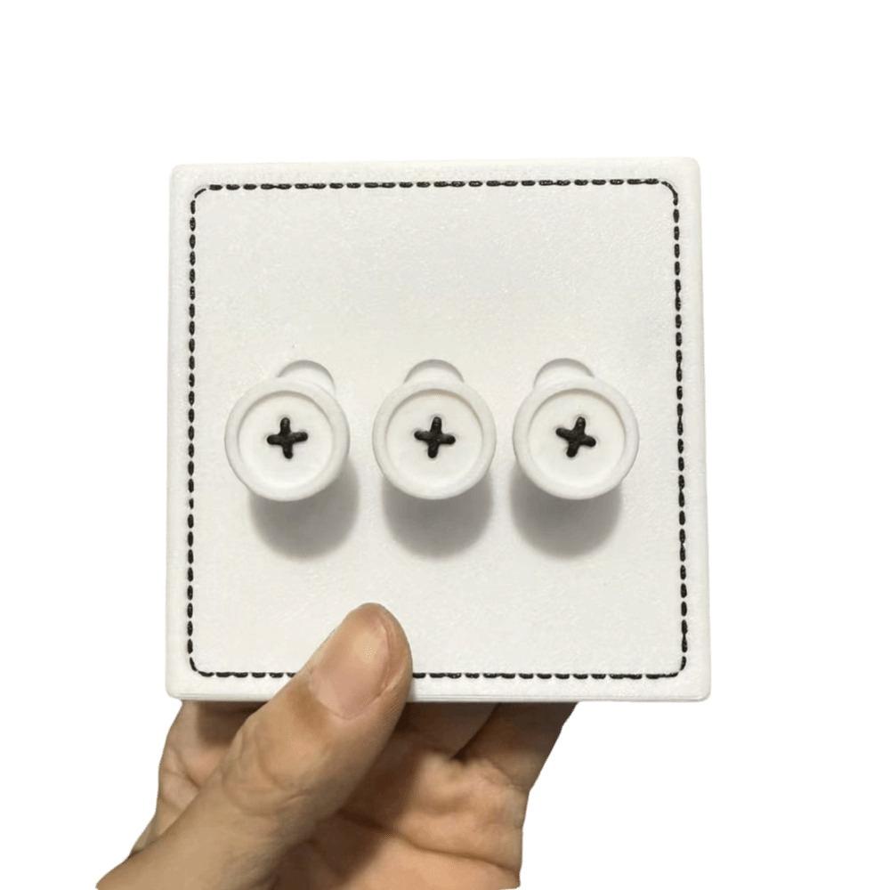 3D Printed Joystick Switch Stickers Retro Arcade Games Console-shaped Switch Cover Home Decoration