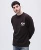 Avirex CROSSOVER BANDANA PATCH LONGSLEEVE Size T-SHIRT, Men's, M, 010, Black, 783-4230023