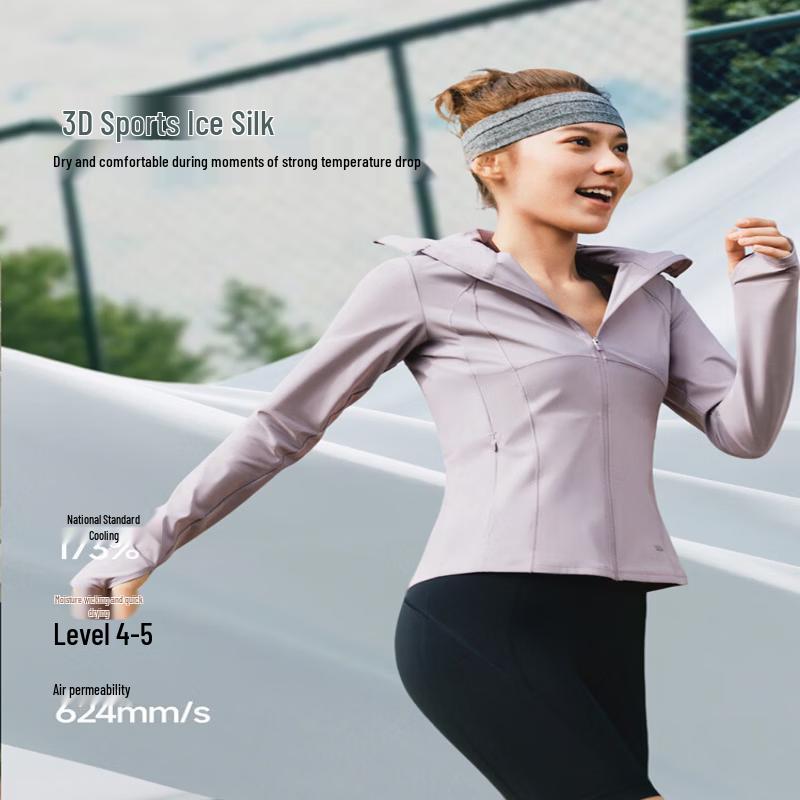 Jiaoxia Women s UV Protection Sun Hoodie S