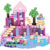 Pool Party Magnetic Building Blocks DIY Model Set Summer Fantasy STEM Montessori Educational Sensory Gift Toy for Kids Ages 3+