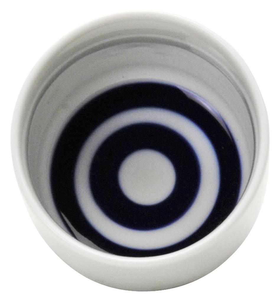 Set of 5 Mino Ware Sake Cups 7cm Diameter x 140ml 8 Shaku Sake Cups for Microwave and Dishwasher Made in Product Number (Ochoko), Approx. 6.5cm