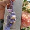 Sitting Hairball Cute Grain Trendy Play Bag Mini Pendant Ornament Keychain