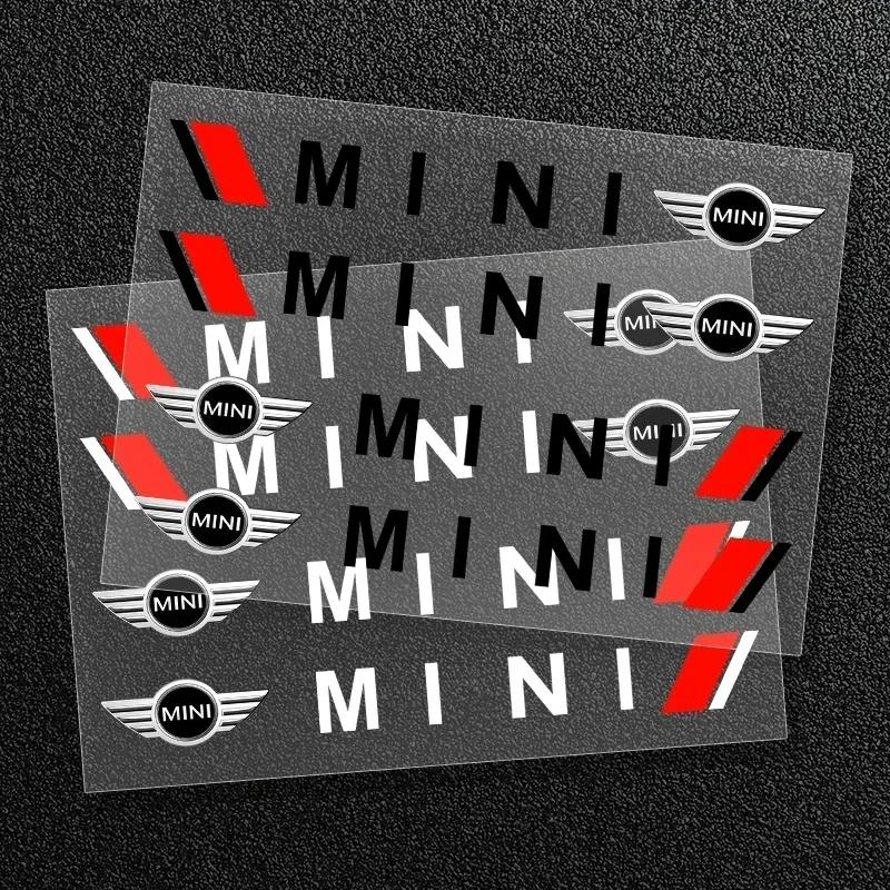 Cars R56 For BMW MINI Car For BMW Car Styling Door Handle Reflective Stickers Vinyl Decoration For BMW Mini Cooper R56 R50 R53 F