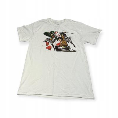Camiseta masculina com gola redonda SPENCER'S ATTACK ON TITAN L