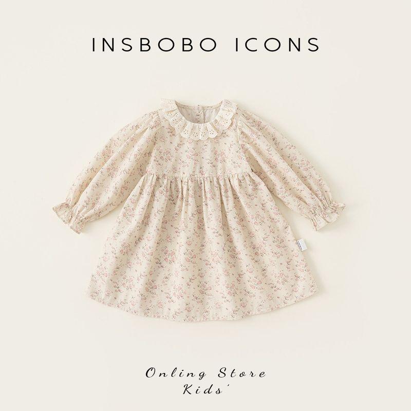 Children s Clothing Princess Skirt Floral Girls Autumn Clothing Broken flowers 100