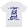 T-shirt in Cotone Gatto Divertente Certified Freak Unisex Uomo Donna Opium Merch Moda Taglia Grande Top Manica Corta Stampa Lettere T-shirt S-4xl