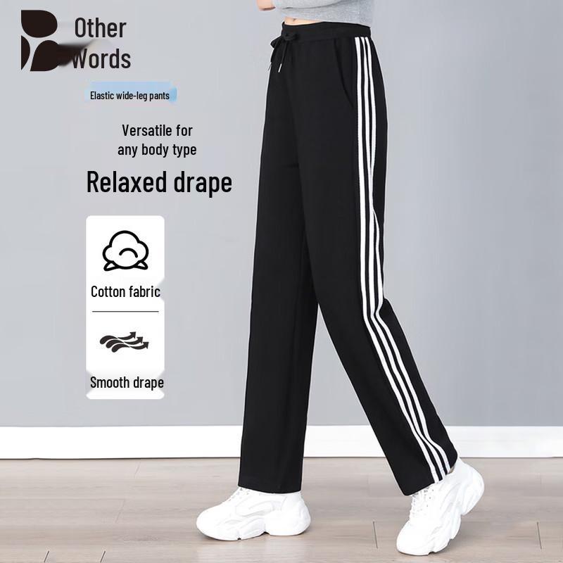 Women s Cotton Blend Casual Straight-Leg Pants L