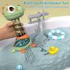 Dinosaur Bath Toy for Babies Sprinkler Bathtub Toy Spiral Water Flow Evenly Exit Design Baby Shower Easter Basket Stuffers Gift