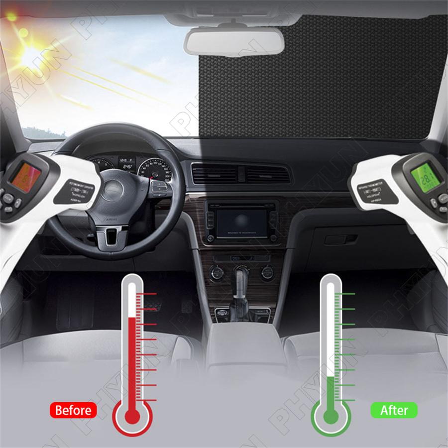 Car Sunshade Front Window Shade Cover Universal For Hatchback Window Windshield