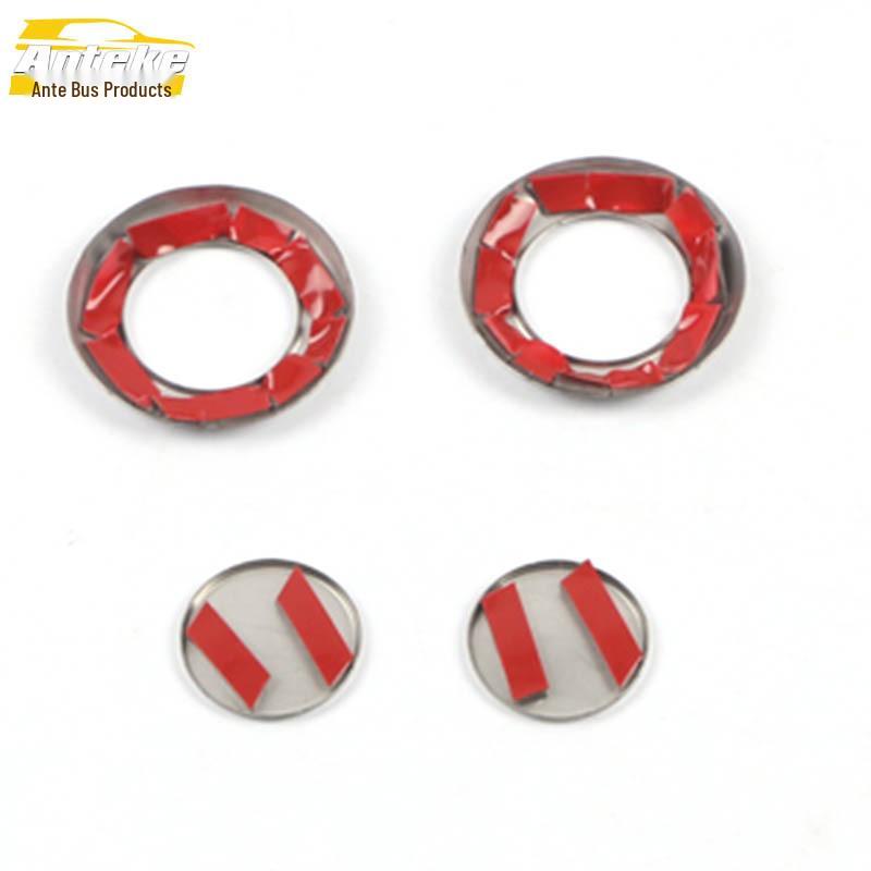 23 Viloran Headrest Button Rings & Console Sequin Stickers