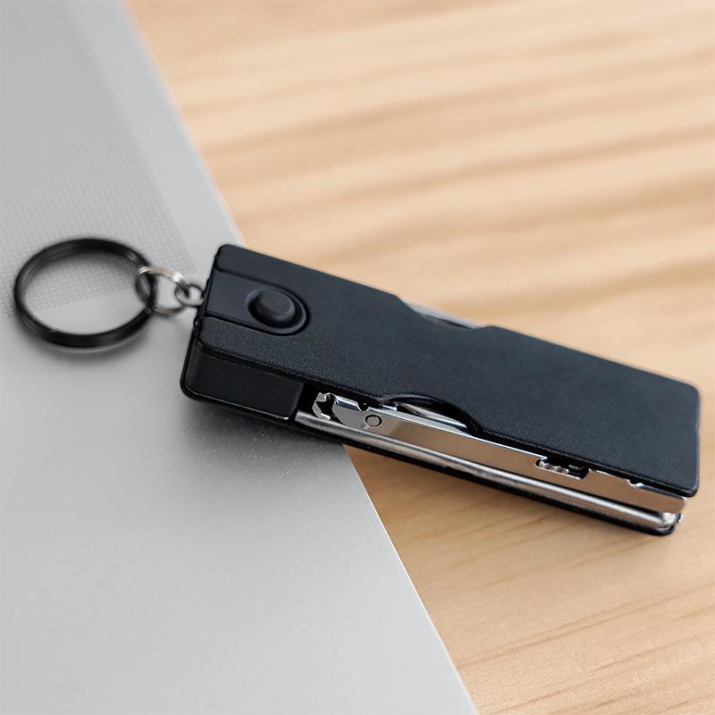 Popular Mini Multifunction Nail Beauty Tool: Folding Knife with LED, Scissors, and Clippers