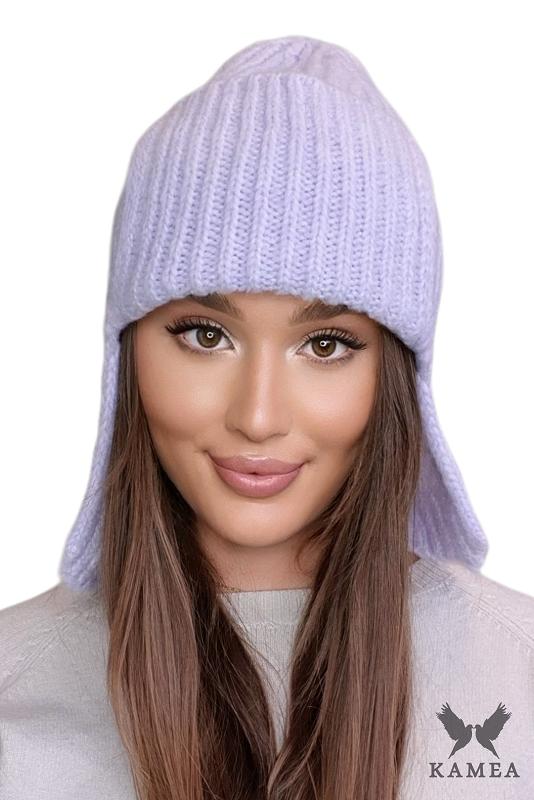 Amethyst Ushanka Winter Hat Color Heather