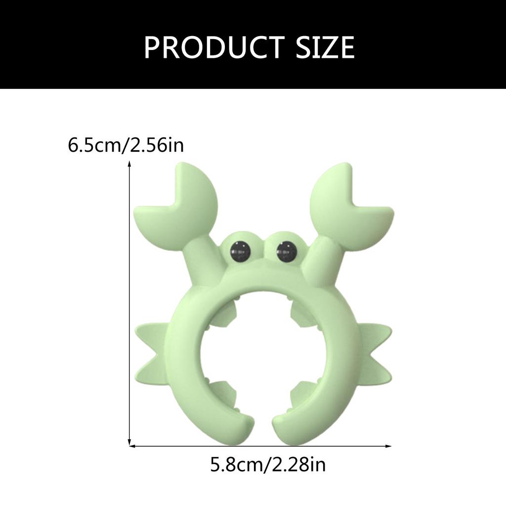 Set mit 5 bunten Silikon-Löffelablagen, hitzebeständig, Küchenspatelhalter, Mehrzweck-Organisatoren für Kochutensilien