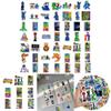 Bunte Roblox Rainbow Friends Aufkleber für Gepäck, Laptop und mehr!