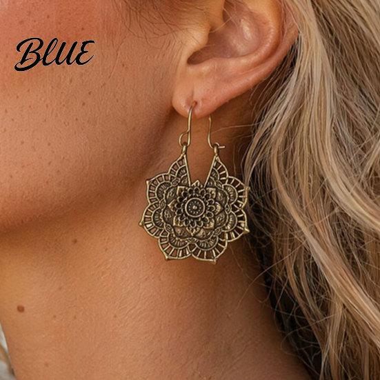 Everyday Wear Earrings 1 Pair Vintage Bronze for Women Multi-Layer