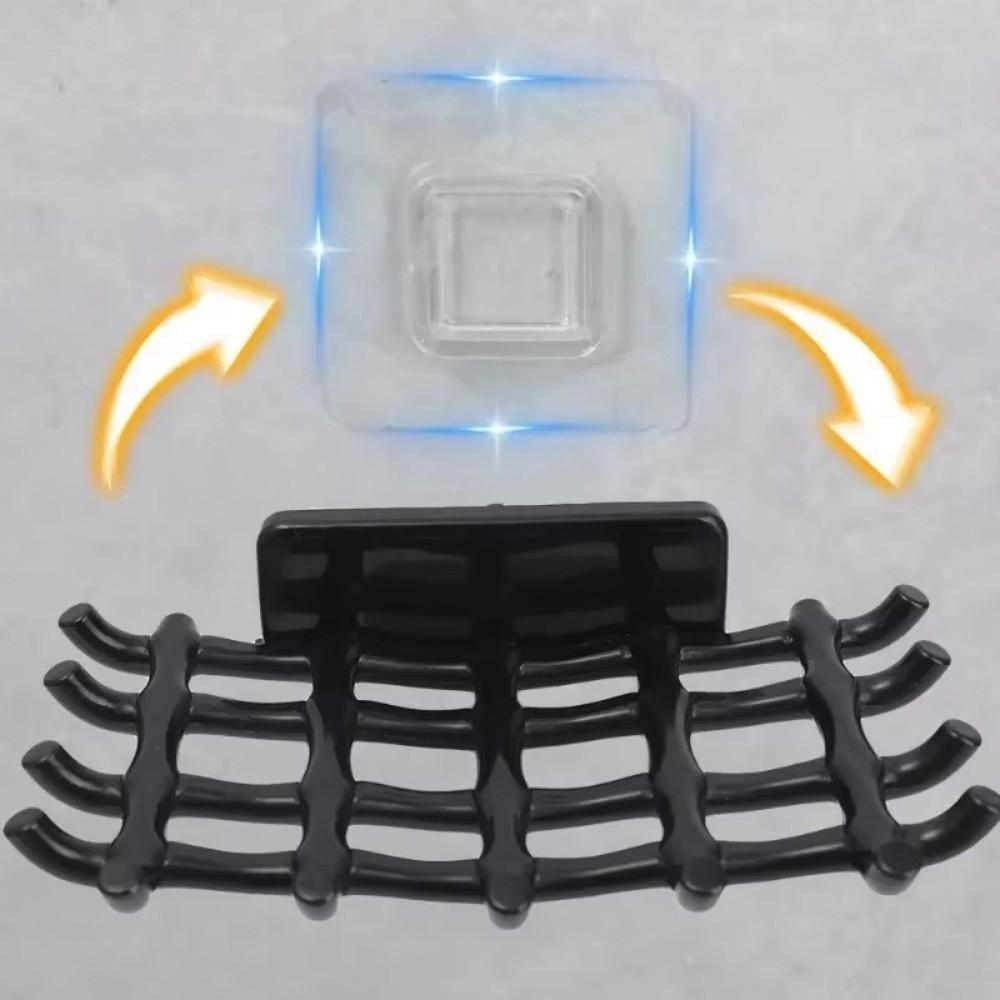 Wall Mounted Soap Rack Shelf No Punching Soap Holder Creative Wall Mounted Soap Box  Home Use