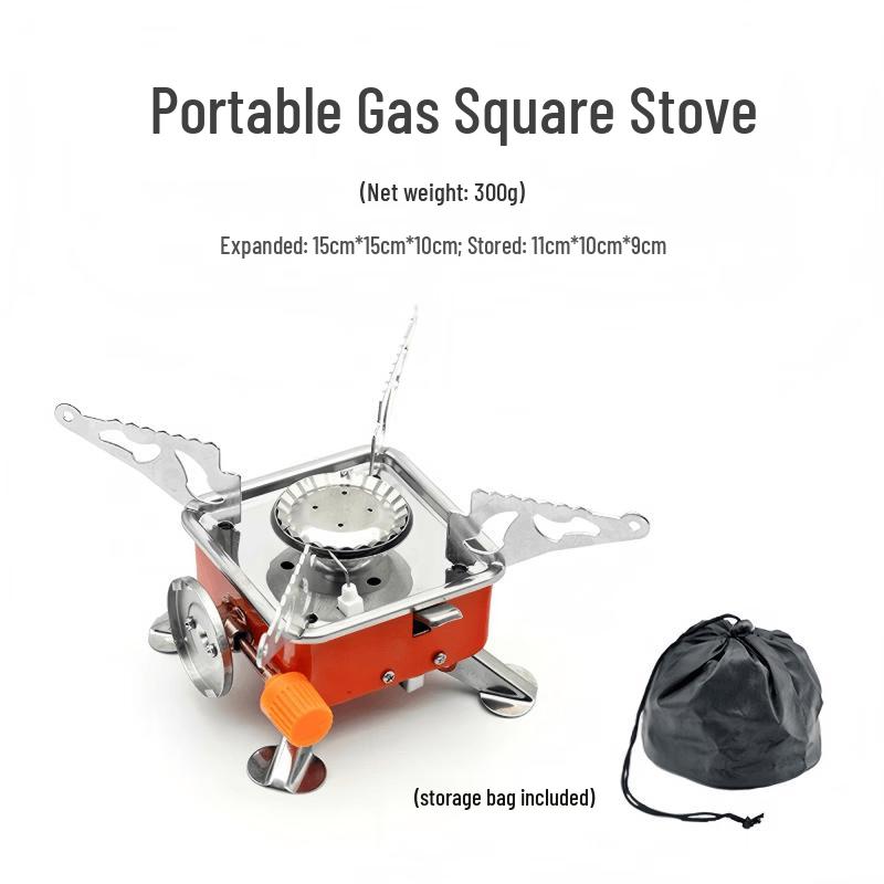 Gongziyu Portable Foldable Square Alcohol Camping Stove