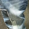 Pantaloni da uomo primaverili con toppe e strappi, jeans casual a vita media e gamba stretta