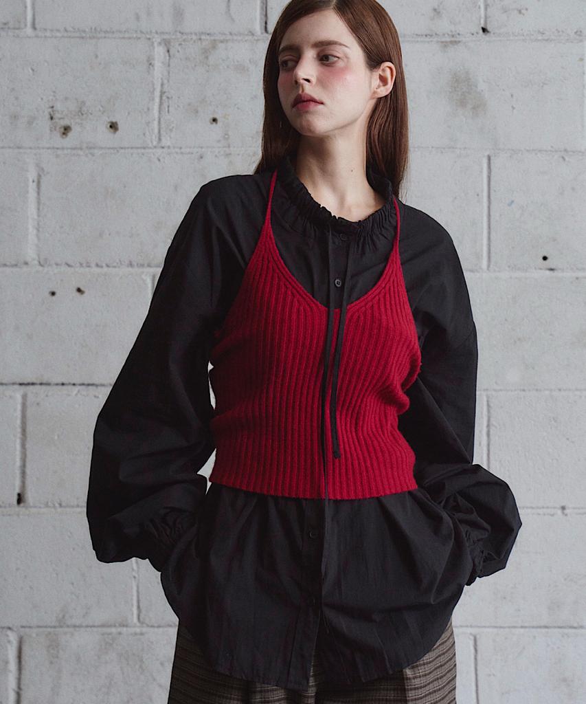 APOEM Ribbed Knit Bustier (3C)