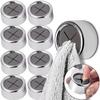 4 pieces No Punching Towel Plug Holder Self Adhesive Dish Washing Cloth Storage Clip  Kitchen