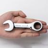 1Pcs Reversible Combination Stubby Single Wrench 72 Teeth Nut Repair Tool Ratchet Socket Spanner