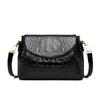 Sac à bandoulière pour femme, nouvelle mode européenne et américaine, motif crocodile, grande capacité, sac à bandoulière pour femme