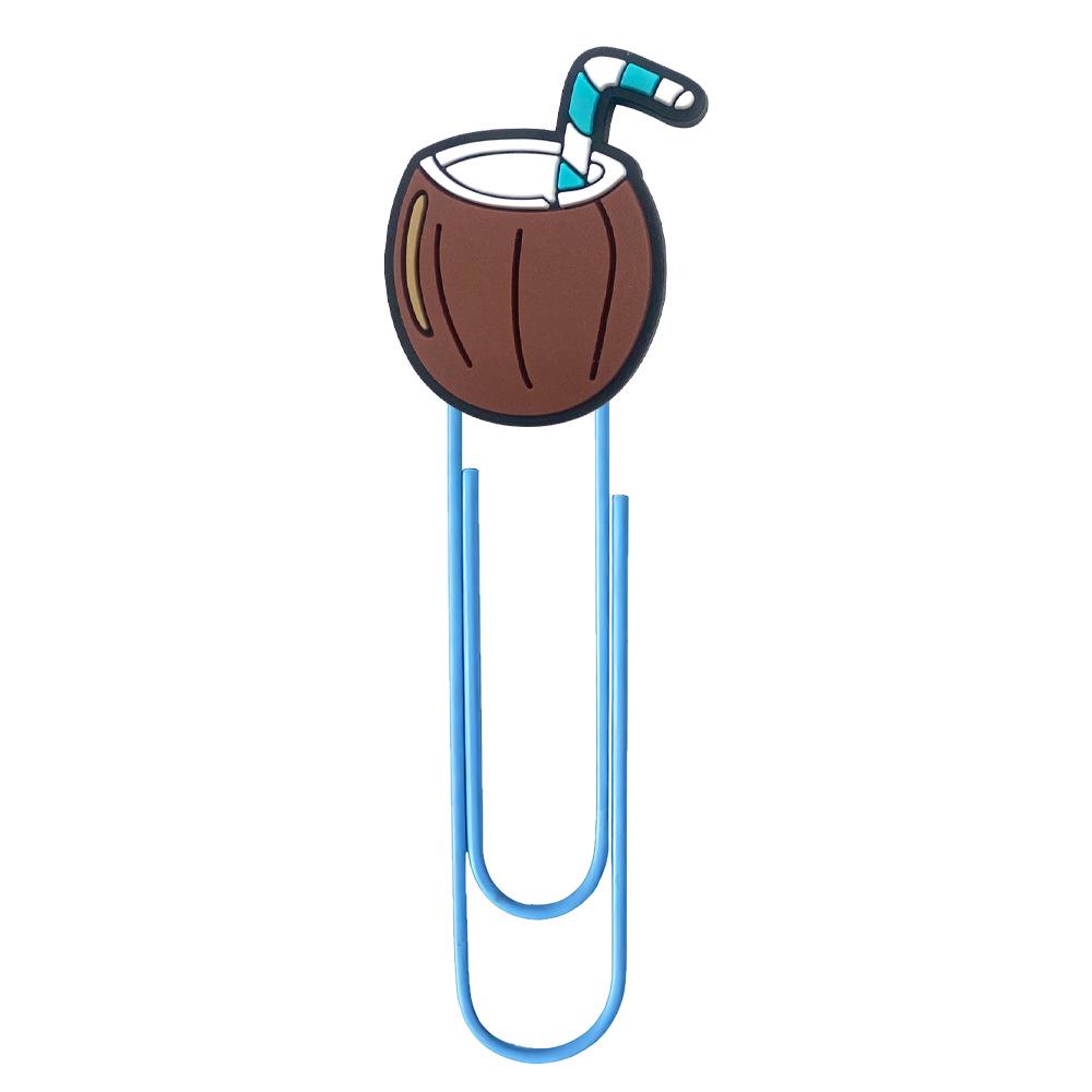 

20-Style PVC Office Supplies: Cute Summer-Themed Paper Clips, Bookmarks, and Knitting Needles
