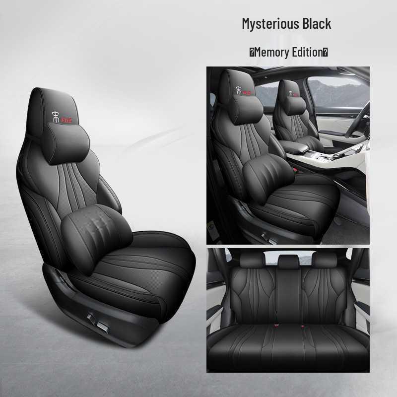New Leather Car Seat Cushion for BYD Song PLUS - All-Season, Five-Seater Model