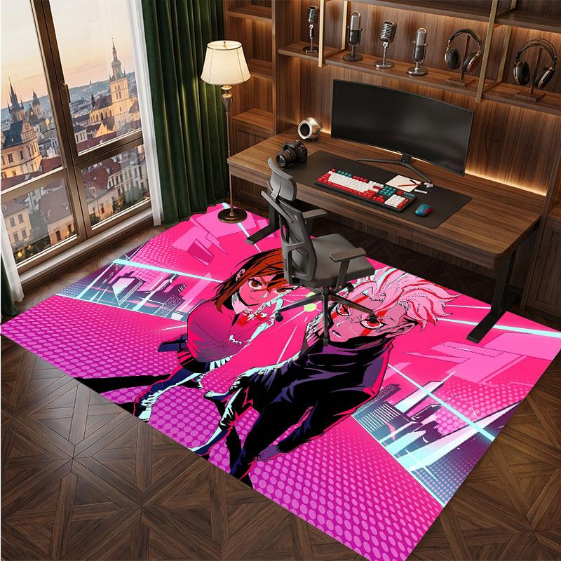Dandadan Rug Soft Thick Non Slip Floor Carpet for Bedroom Living Room Home Decor