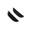 For Ford Explorer 2011-2019 Paint Black Rear View Mirror Rain Eyebrow Trim 2PCS