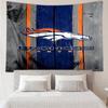 Denver Broncos Logo Tapestry Hanging for Bedroom,Livingroom, Playroom,Decor Art Room Wall Tapestry Holiday and Birthday Gifts