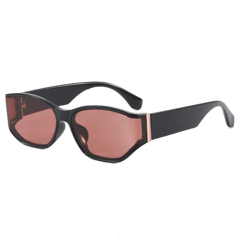 Curved Glasses Cat Eye Sunglasses Women'S High-End Fashion Uv-Proof Sunglasses Hot-Selling Sunglasses