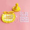 Dog Birthday Decoration Supplies Dog Supplies Pet Party Decoration Set Dog Birthday Hat Bow Tie