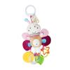 Infant Soothing Teether Plush Animal Music Mobile Toy