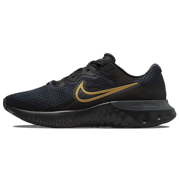 Nike Renew Run 2 Black Metallic Gold Men s CU3504-010 EU 44.5