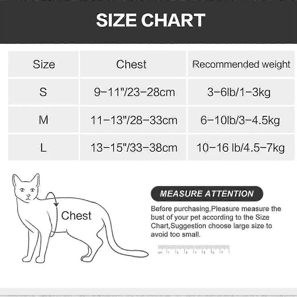 Soft Cat Harness and Leash Set Escape Proof for Walking,Adjustable Soft Jackets with Retractable cushioning Cat Leash For Small medium kitten harness(