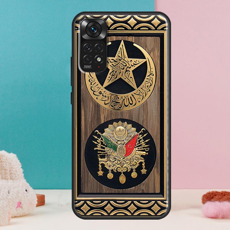 Ottoman Empire Coat Of Arms Case For Xiaomi Redmi Note 12 11 10 9 8 Pro 9S 10S 11S 12S Redmi 12C 9A 9C 10A 10C Coque