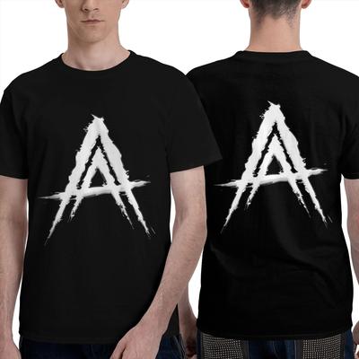 Anuel AA Men T-Shirt Double Sided Plus Size T Shirts Men's Crew Neck Cotton Tees Short Summer Male