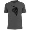 Mens Demon Mask T Shirt Devil Satan Lucifer