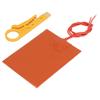 Silicone Rubber Heating Pad Thin High Dielectric Strength Safe Flexible Heating Mat 12V 20W 250 Celsius