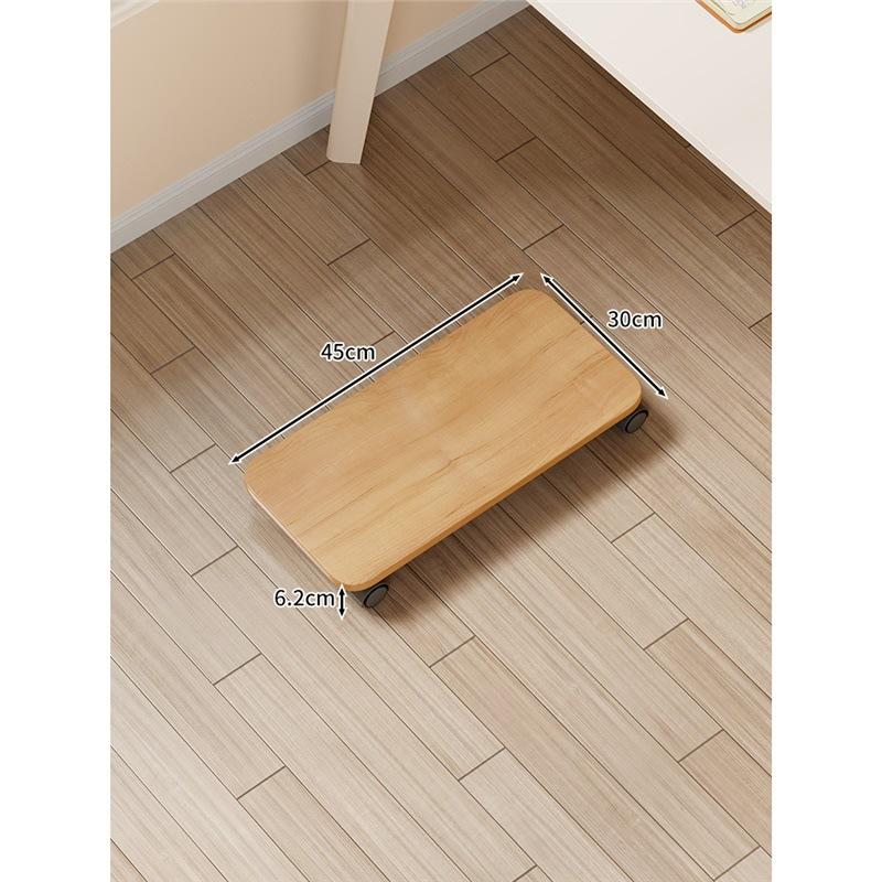 Computer Tower Stand with Wheels Mobile CPU Holder Adjustable Desktop PC Case Rolling Base Under Desk Home Office Universal