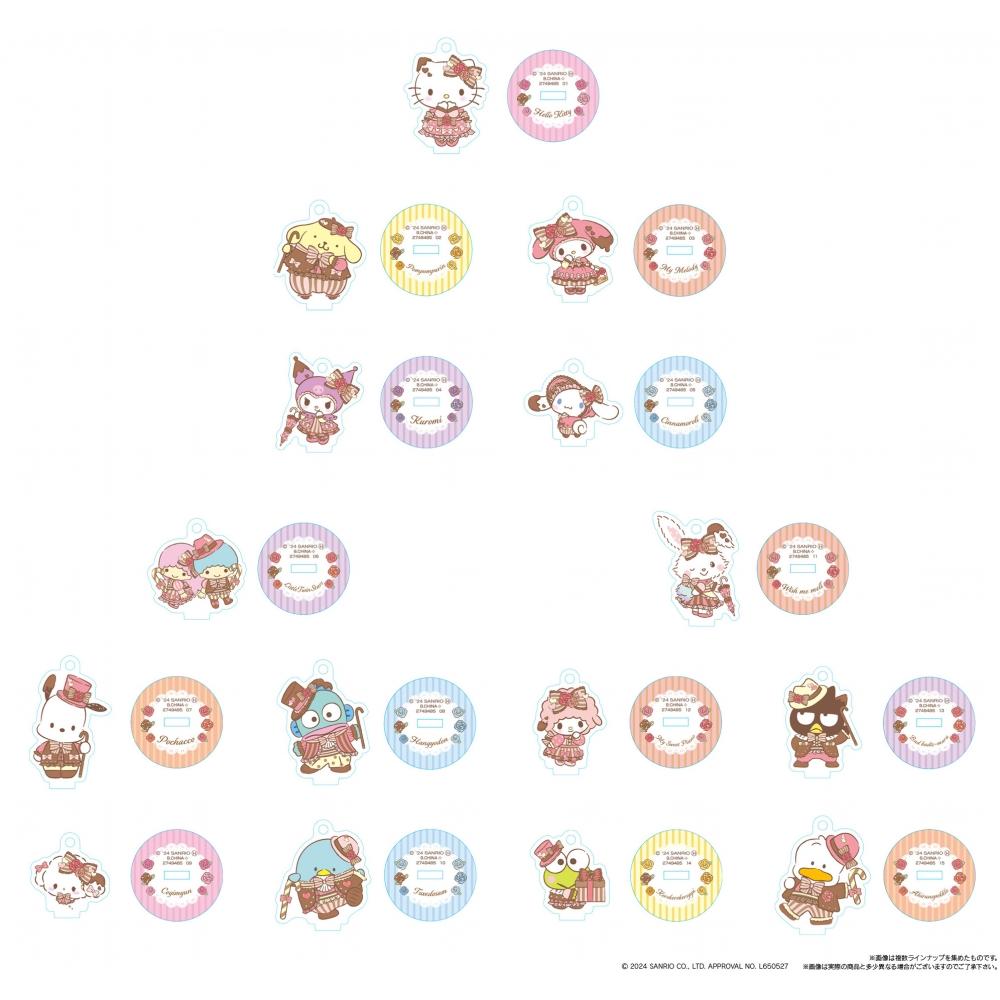 

Sanrio Sanrio Characters Acsta Gummy 1 коробка 12 шт