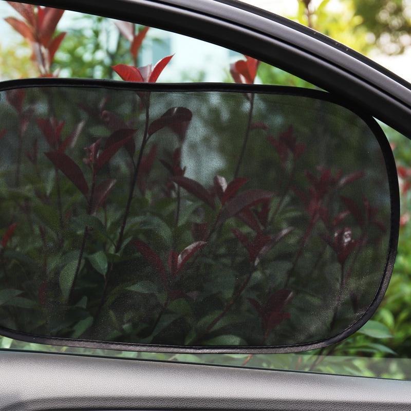 2PCS Car Sun Shade UV Protection Car Curtain Baby Car Window Sunshade Side Window Mesh Sun Visor Summer Protection Film