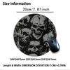 overlock 1pc Mouse Pad Keyboard Mouse Pad Computer Laptop Pad Desk accessories office Pad Game Console Pad Skeleton Skull