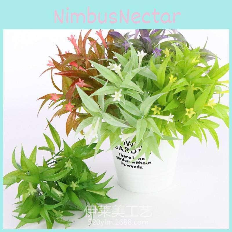 Plastic Fake Morning Glory Plant For Home Ornaments And Photography Set Design