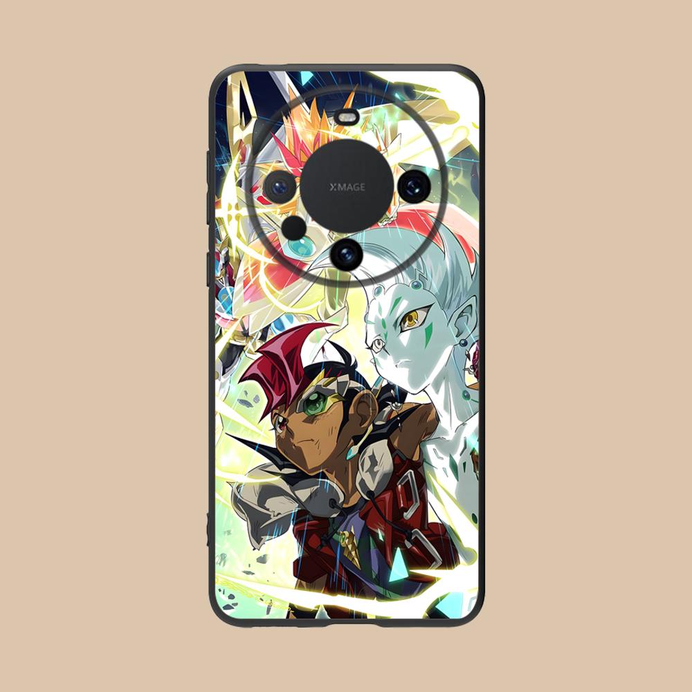Yugioh Yuma Tsukumo Mobile Phone Case for Huawei Mate 60 50 40 30 20 10 Pro Plus Lite E 5G Colorful Printing Cover Luxury Pretty