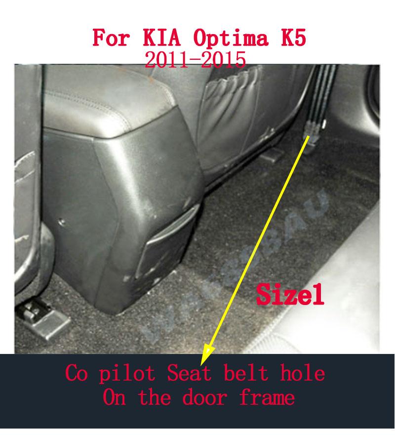 Car Foot Pads For KIA Optima K5 2011-2015 Car Accessories Protective Pad Custom Car Floor Mats Automobile Carpet Cover Car Mats